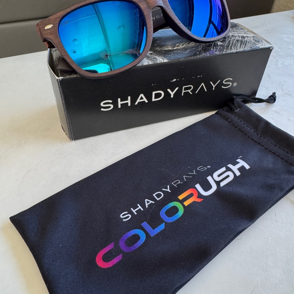 Shady Rays Blue Lens Sunglasses